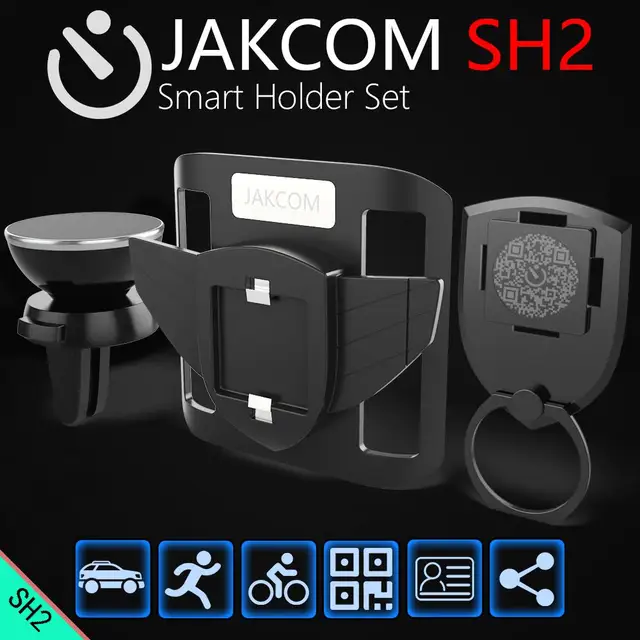 Best Price JAKCOM SH2 Smart Holder Set Hot sale in Mobile Phone Holders Stands as support smartphone ugreen suporte para celular para carro