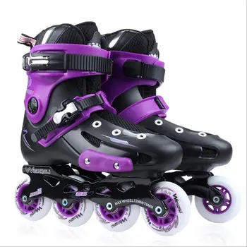

PRO Inline Skates Adult Ice Skate Shoes PPC Roller Skate Shoes Pro Men or Women Figure Skating Slalom Shoes