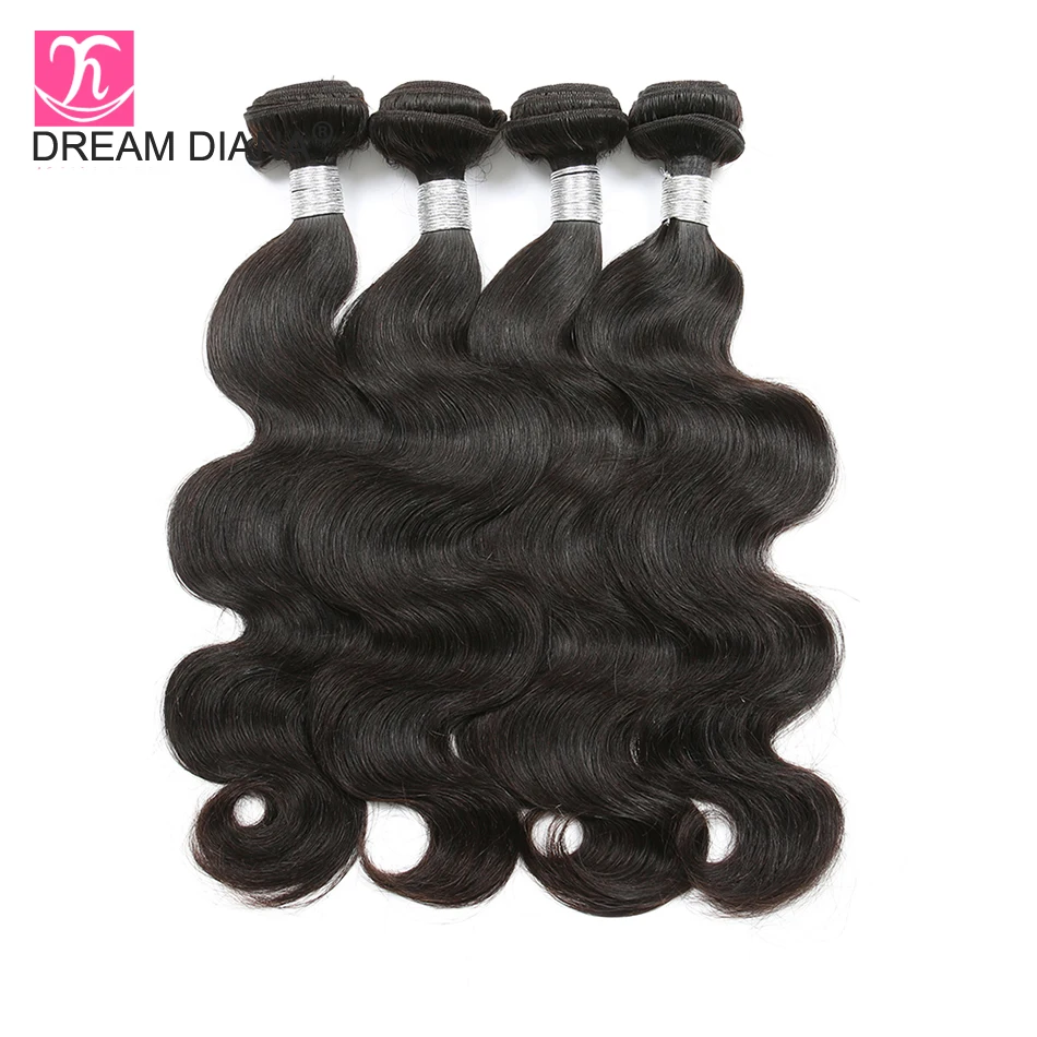 Dream Diana Brazilian Body Wave 4 Bundles Tissage Bresiliens Remy Body Wave Bundles 8\ Dream Diana Brazilian Body Wave 4 Bundles Tissage Bresiliens Remy Body Wave Bundles 8\