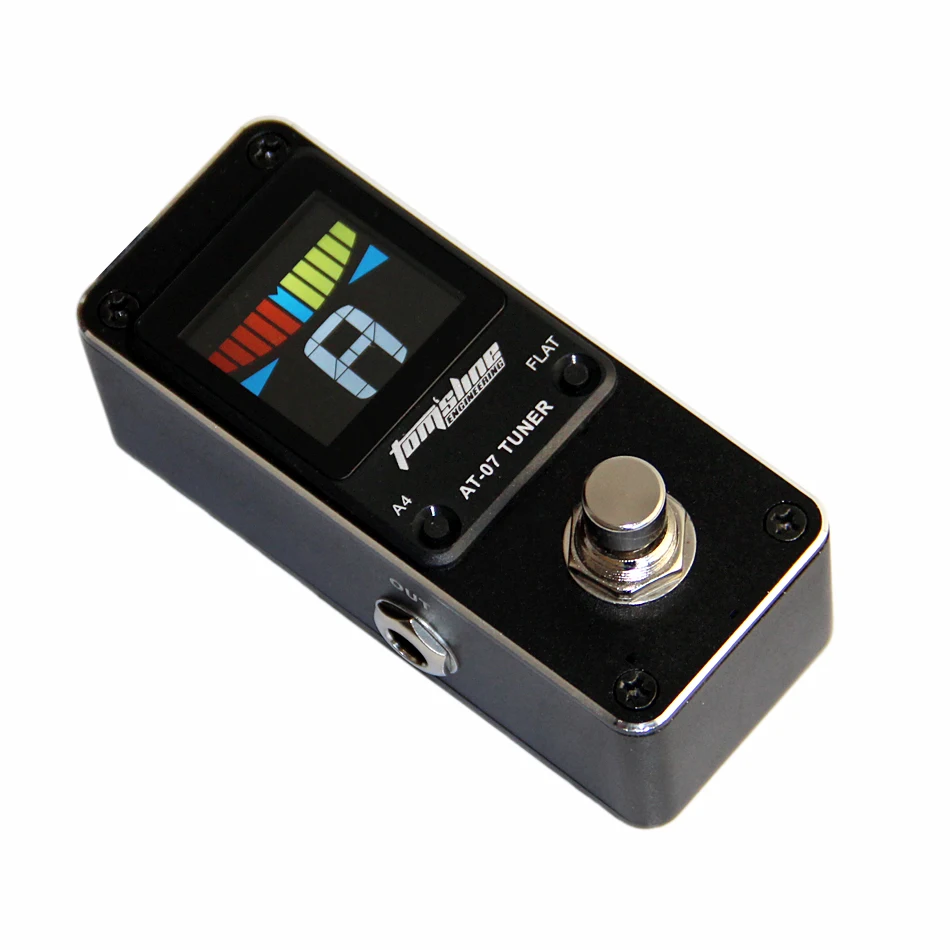 Aroma Tuner AT-07 Very small and compact design chromatic NEW Effect Guitar Pedal Aroma Tuner AT-07 Very small and compact design chromatic NEW Effect Guitar Pedal