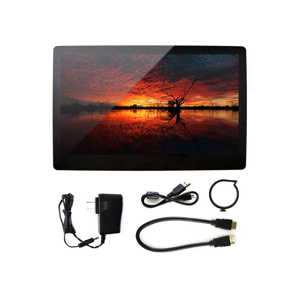  Waveshare 11.6inchIPS 1920x1080 Capacitive Touch ScreenToughened Glass CoverFor Raspberry PiBB Blac