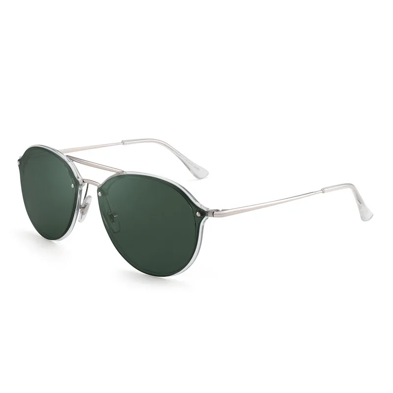 JM овальные круглые солнцезащитные очки Брендовые дизайнерские градиентные линзы Оттенки для мужчин и женщин