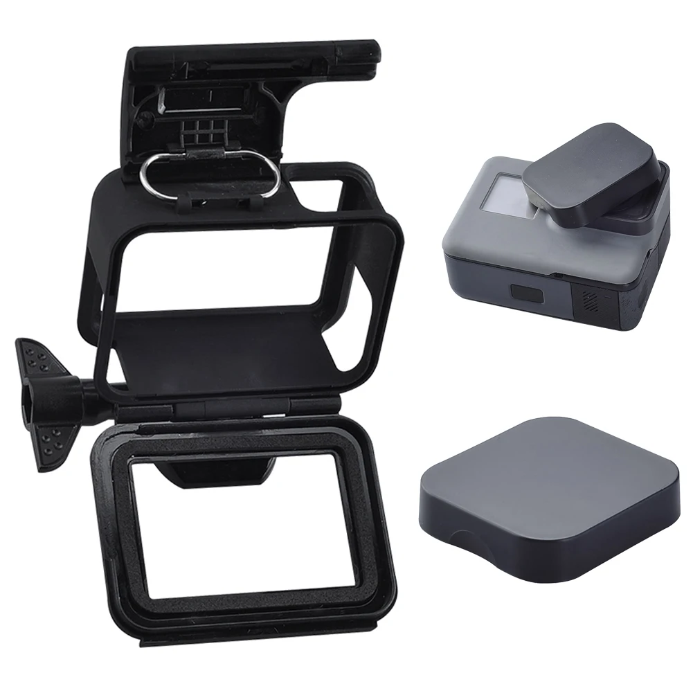

Standard Frame Mount Protective shell case Housing Case & Lens Cover protection borders frame bumper case for GoPro Hero 5