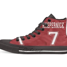 Kaepernick 7 Повседневная Высокая холщовая обувь кеды для Прямая
