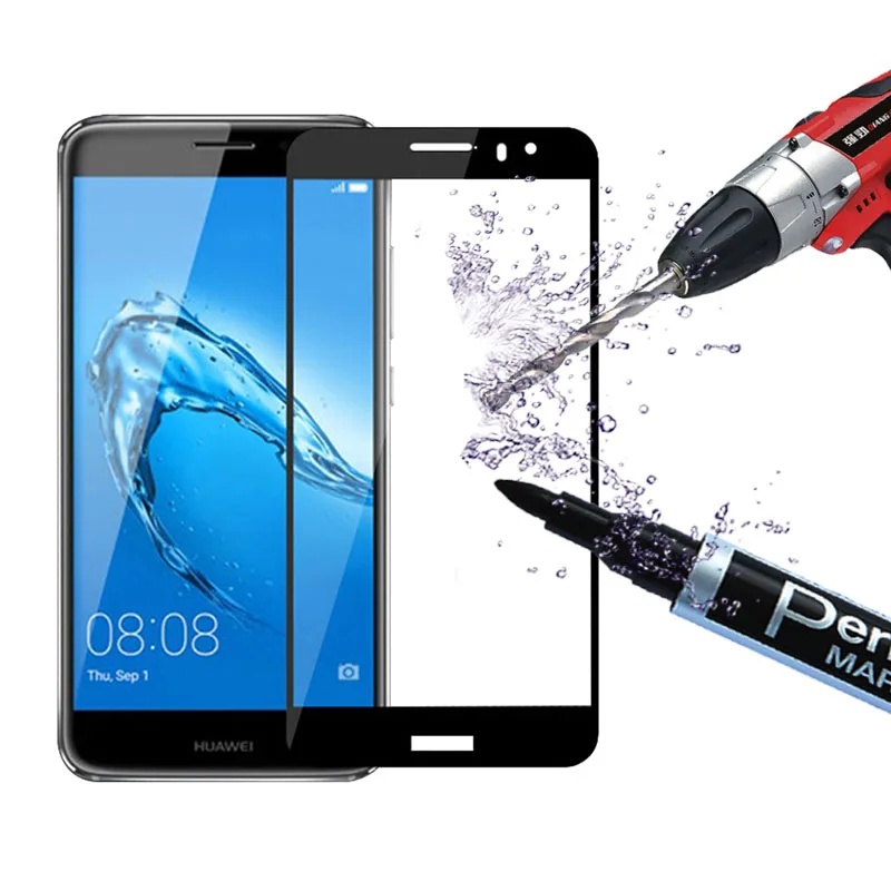 Full Cover Tempered Glass for Huawei Nova Plus on Screen Protector Phone Film | Мобильные телефоны и аксессуары
