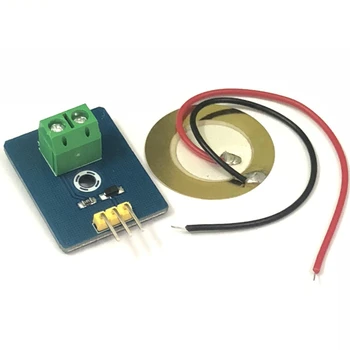 

100% NEW 1Set/lot Analog Piezoelectric Ceramic Vibration Sensor Piezoelectric Electronic Building Blocks Single Machine Module