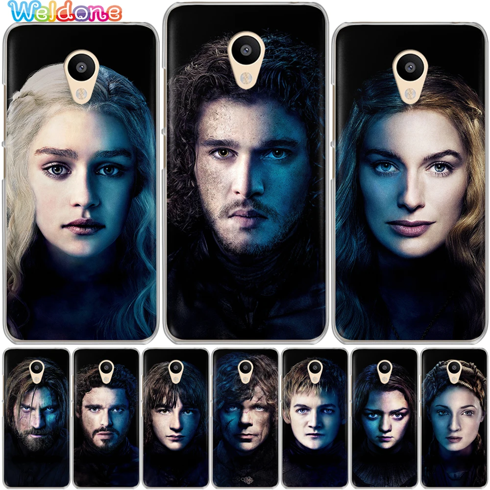 

Game Thrones Daenerys Dragon Jon Snow Phone Case For Meizu M6S MX6 M6T M5S M5C M3s M5 M6 Note Pro7 Plus U10 U20 case Cover Etui