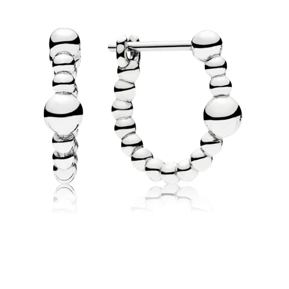 12 стиль 925 стерлингового серебра серьги перо сердце серьги для женщин Свадебная вечеринка ювелирные изделия - Окраска металла: DE141