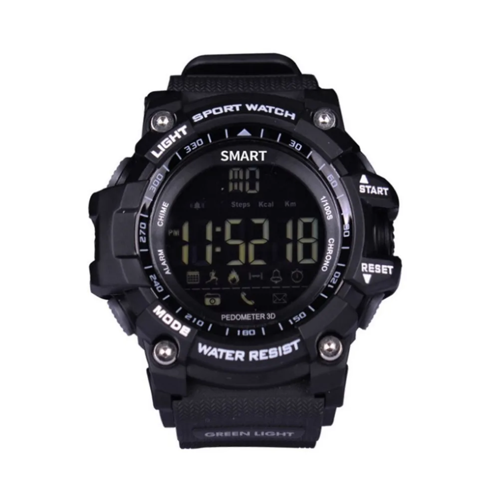 

EX16 Luminous Dial Bluetooth IP67 Waterproof Smartwatch Alarm Clock For Android For IOS Support Remote Camera