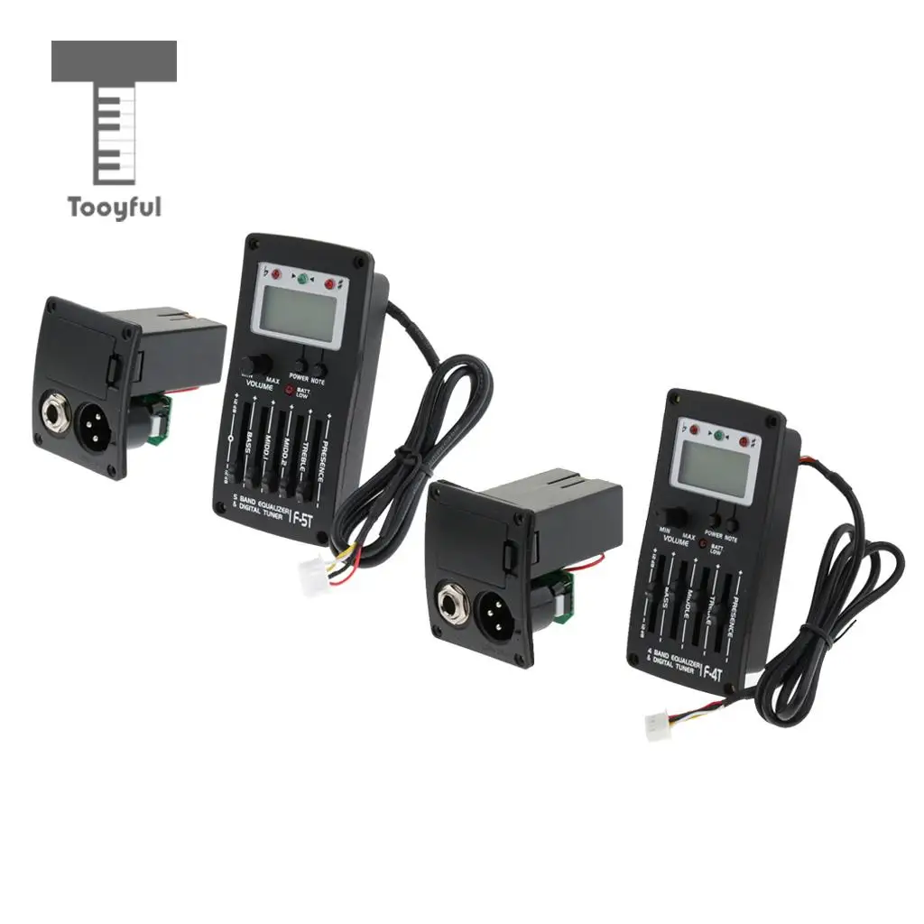 Acoustic Guitar EQ Preamp Pickup System with Volume Control for Guitar Players Gift