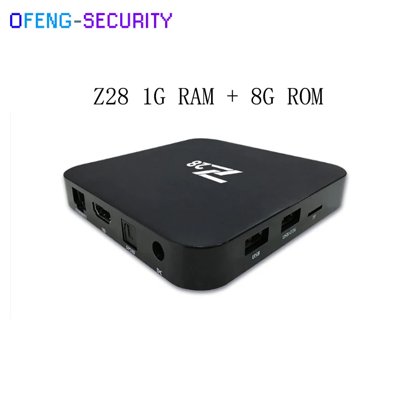 ТВ приставка z28 rk3328 Z28 Android 7 1 четырехъядерный процессор RK3328 64 бит 2 Гб + 16 Гб/1 8 H.265 UHD