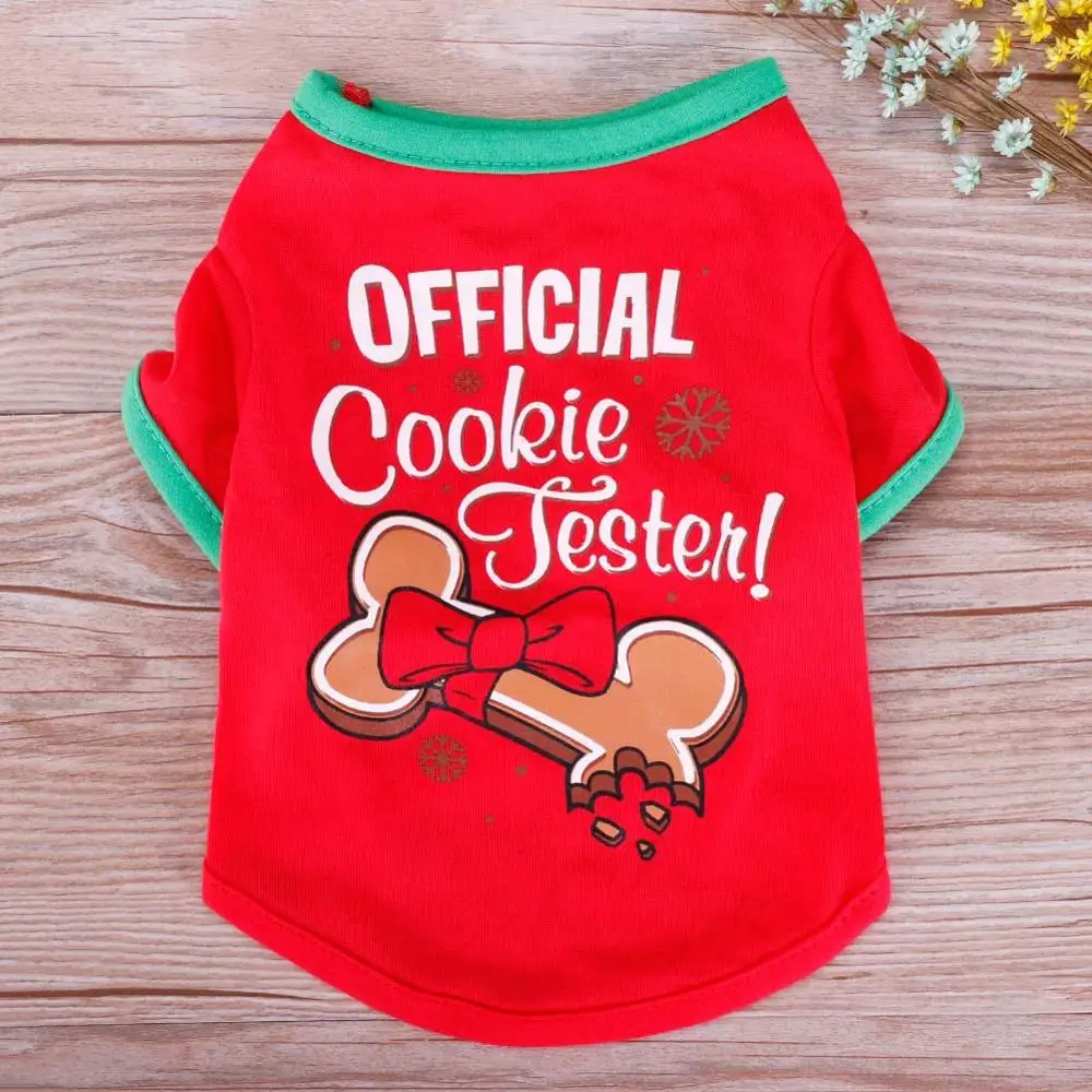 Pattern 01 Одежда для собак Pet Рождество Милая футболка Pet Одежда Костюмы высокое качество Товары для домашних животных#258323 - Цвет: Pattern 01