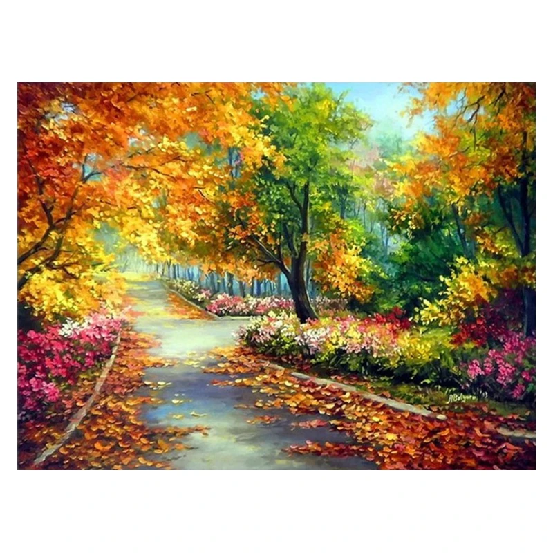 

Color woods Hand Made Paint High Quality Canvas Beautiful Painting By Numbers Surprise Gift Great Accomplishment