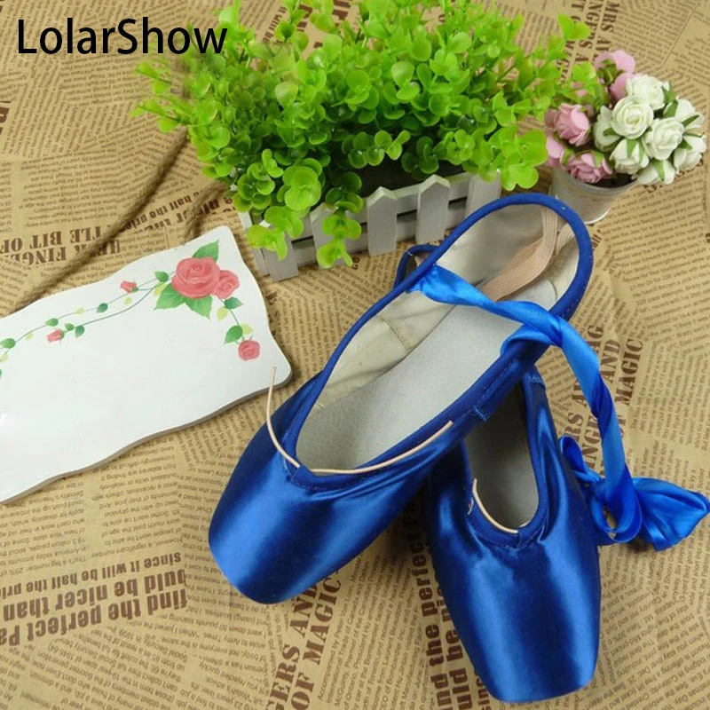 Ballet Dance Wear Pointe shoes colorful white black red yellow blue