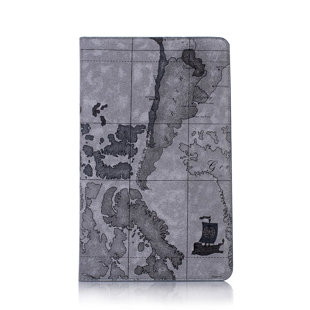 World чехол "карта" для Samsung Galaxy Tab A 10,1 SM-T510 SM-T515 T510 T515 чехол Funda Capa модный флип-чехол-подставка+ Flim+ ручка