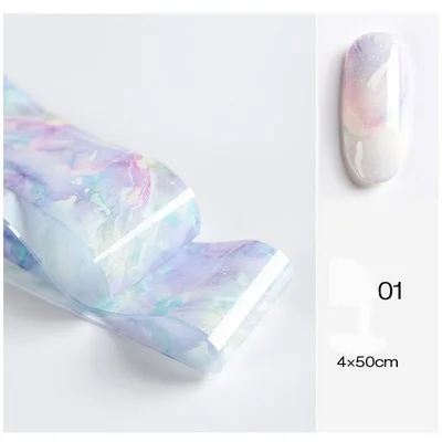 Стикеры 3D на ногти Nail Art DIY Небесный цвет маленькая свежая форма переводная Звездная наклейка для украшения ногтей аксессуары Z0125 - Цвет: 01