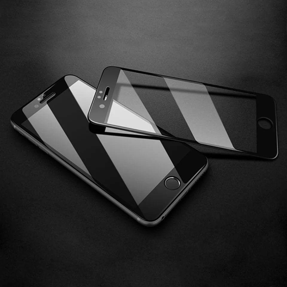 6D Protective Glass for iPhone X 6 Full Cover Screen Protector 5D iphone7 3D Tempered Glass for iPhone 8 X 6 6s 7 Plus XS Max XR (16)