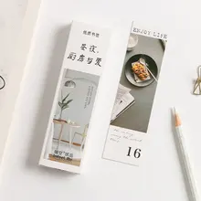 30 шт./кор. кухня и любовь, Закладка messag карты Бумага kawaii Детские Канцтовары Школьные принадлежности papelaria подарок для детей