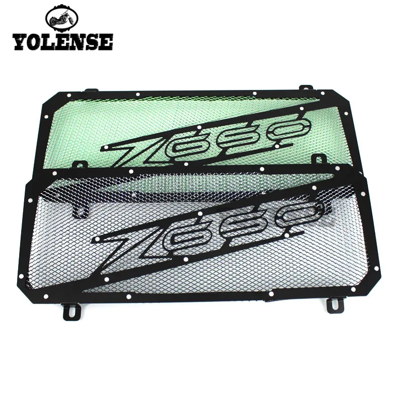 

For KAWASAKI Z650 Z 650 2017 2018 2019 Motorcycle Accessories Radiator Grille Cover Guard Stainless Steel Protection