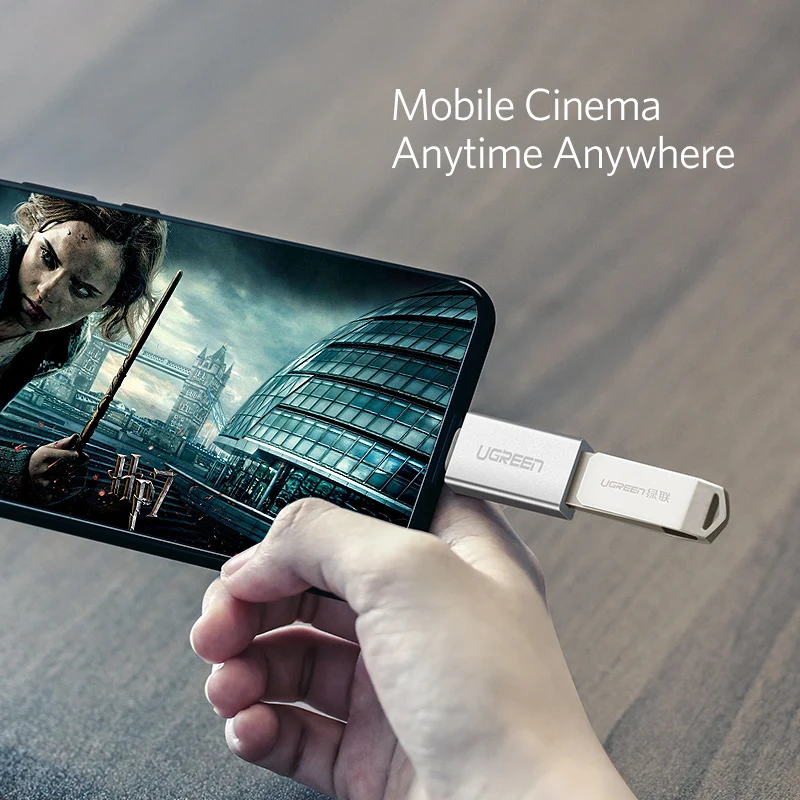 Ugreen usb Тип C адаптер USB штекерным 3 0 Женский OTG конвертер для Xiaomi OnePlus LG Nexus 5X6 P тип c