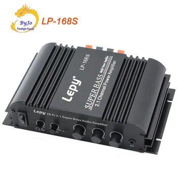 

lepy LP-168S Mini HiFi 12V 40W x2+ 68W RMS output power amplifier 2.1CH Car Auto Home Audio Stereo Bass Speaker