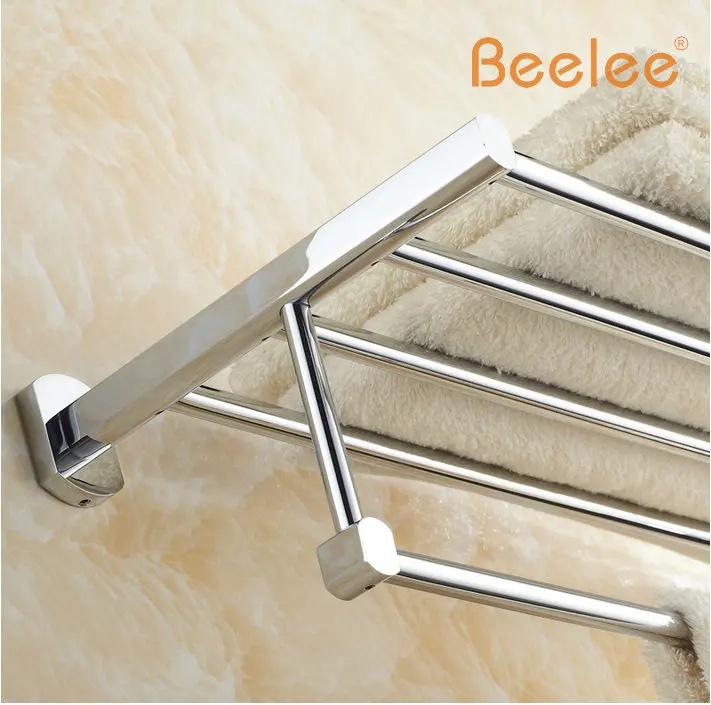 Вешалка для полотенец Настенная из латуни 60 см|towel rack|bathroom towel rackbathroom wall racks |