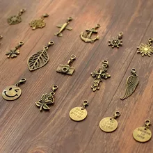 Alice Story высокое качество Закладка винтажная металлическая подвеска бронза Diy Шарм-звезда знаки Астро цитирование подвеска-закладка