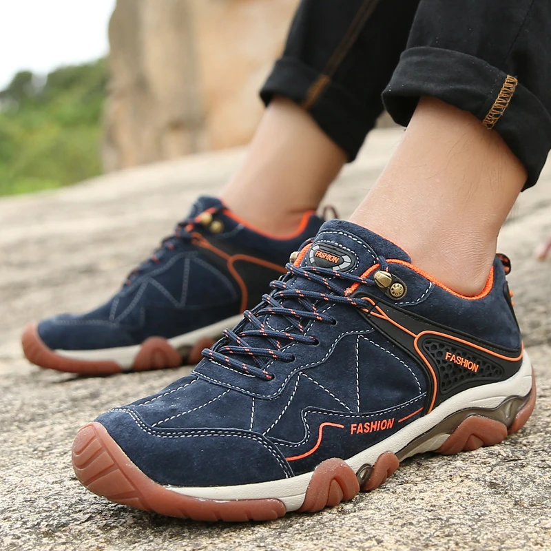 

High Quality Brand Men Sneakers Outdoor sport shoes men Hiking Sneakers Summer Footwear Mens Hiking Shoes for man shoes