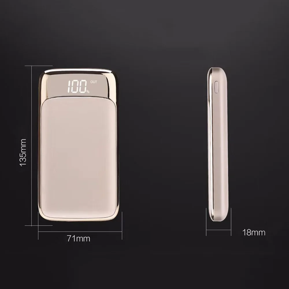 20000mAh 18650 Power Bank External Battery Portable Mobile Phone Charger Universal Dual USB Powerbank for Mobile Phones Tablets 20000mAh 18650 Power Bank External Battery Portable Mobile Phone Charger Universal Dual USB Powerbank for Mobile Phones Tablets