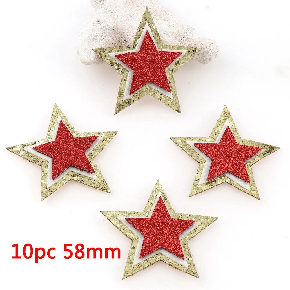 thumbnail image 1 of Lovely Non-woven Fabric Christmas Tree Applique Patches DIY Craft Decoration Handmade Applique christmas decorations for Home, 1 of 5