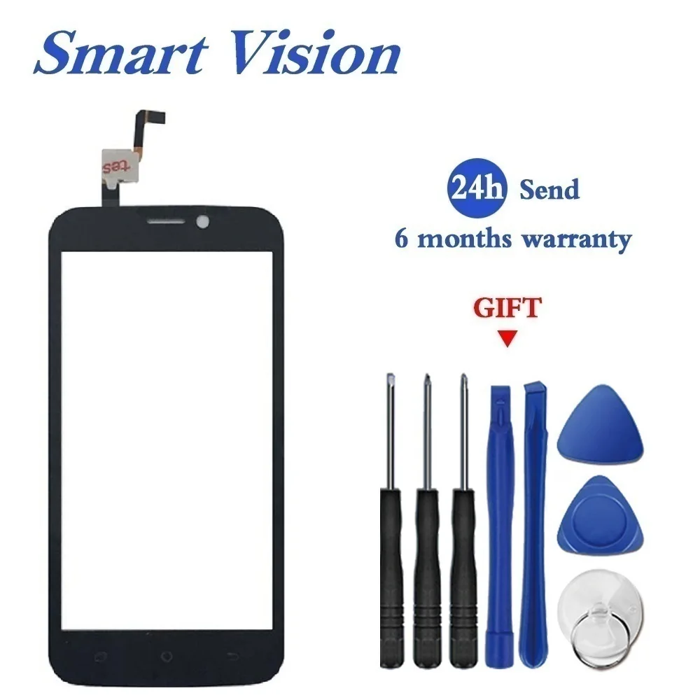 

For 4.5''Touch Screen Blackview A5 Digitizer Touch Panel Glass Sensor Free Tools+Adhesive A5 Replacement Part