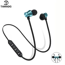 

Wireless Earplugs Bluetooth Earphone Fone de ouvido For Phone Neckband Ecouteur Auriculares Bluetooth V4.2 Waterproof Black