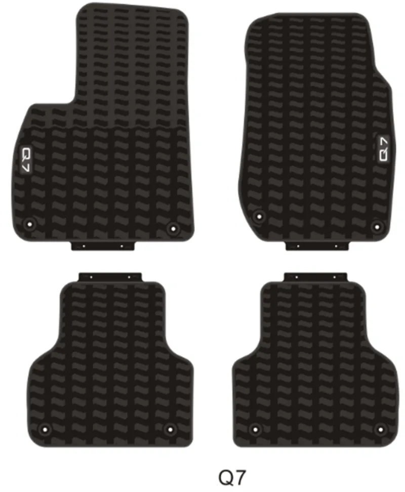 Специальные ковры без запаха водонепроницаемые резиновые автомобильные коврики для Audi A4 Q3 Q5 Q7 A6L
