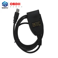 Vag Tacho USB 3,01 для Opel Подушка безопасности Immo OBD OBD2 Диагностический кабель VAG 3,01 изменение пробега/считывание Pin Codel обновление ПО CD
