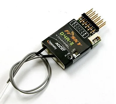 

Free Shipping FrSky Two-way 2.4G 4 Channel Receiver D4R-II / D4R