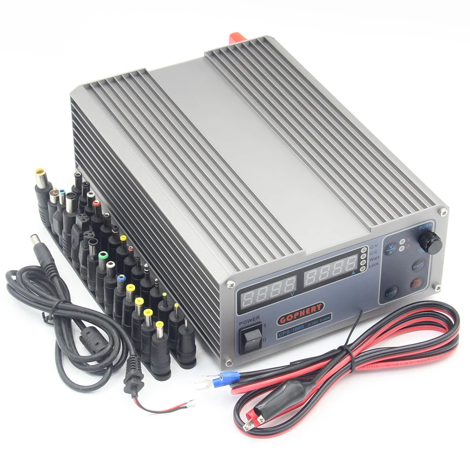 GOPHERT CPS 1660 16V 60A Цифровой Регулируемый источник питания постоянного тока