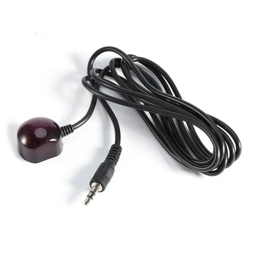 POPLIS 3.5mm Dual IR Infrared Remote Control Receiver Extension Cord Cable For Extender