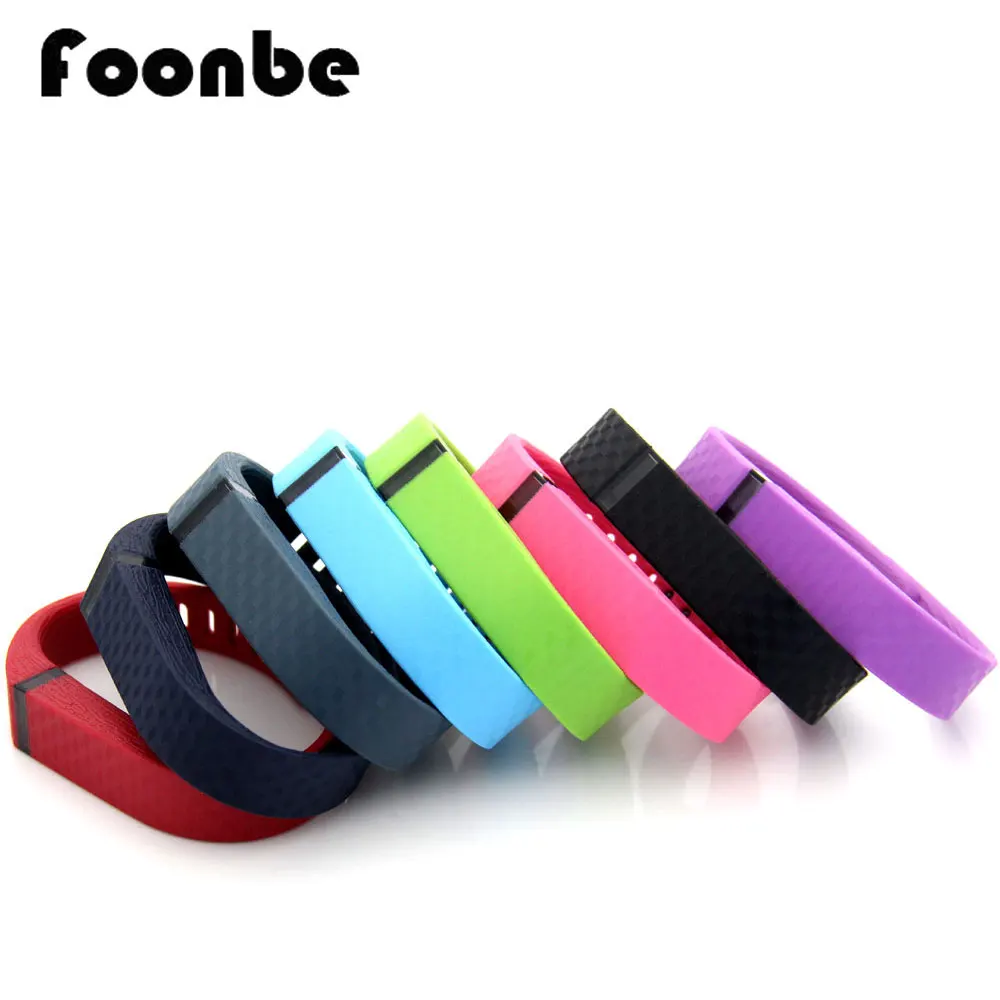 Небольшой Размер Красочные 3D Текстура ТПУ Замена Группа Браслет Для Fitbit Flex Умный Браслет Браслет Браслет