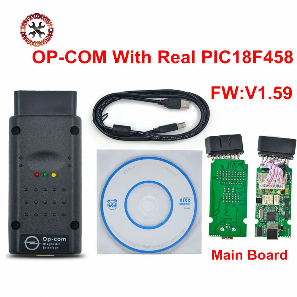 Prix pour OP-COM V1.59 Date Pour Opel SAAB Puce PIC18F458 HW 1.59 OPCOM CAN-BUS Interface OP COM Livraison Gratuite Prix pour OP-COM V1.59 Date Pour Opel SAAB Puce PIC18F458 HW 1.59 OPCOM CAN-BUS Interface OP COM Livraison Gratuite