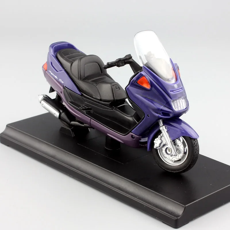 1:18 Масштаб маленький 1999 Yamaha Majesty YP250DX мотоцикл Мотоциклы скутер металлические миниатюрные модели литья под давлением с базовой коробкой детские игрушки