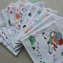 20 штук более 18 стилей цветок хлопок женские/девочки/Детские носовые платки