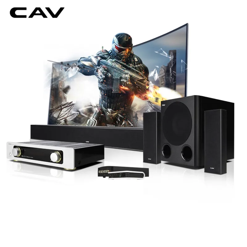 Акустическая система CAV AL210 для домашнего кинотеатра 5 1 комплектов|home theater sound