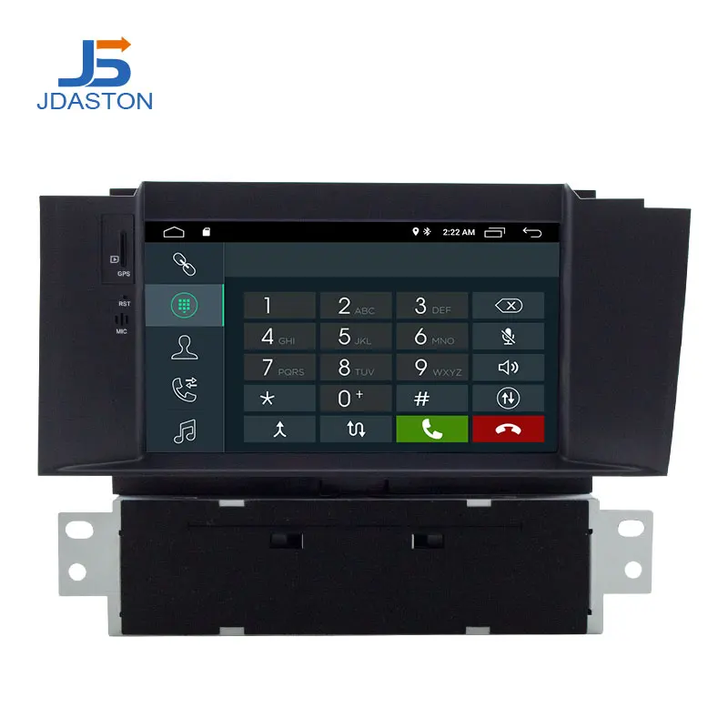 Perfect JDASTON Android 9.1 Car DVD Player For Citroen C4 C4L DS4 Multimedia Video Player WIFI GPS Navigation 1 Din Car Radio Stereo RDS 1