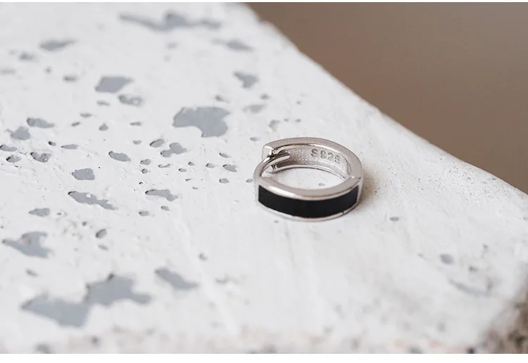 DIEERLAN, трендовые, настоящее 925 пробы, серебряные круглые серьги-кольца для женщин, свадебные ювелирные изделия, большие круглые серьги, Brincos Pendientes