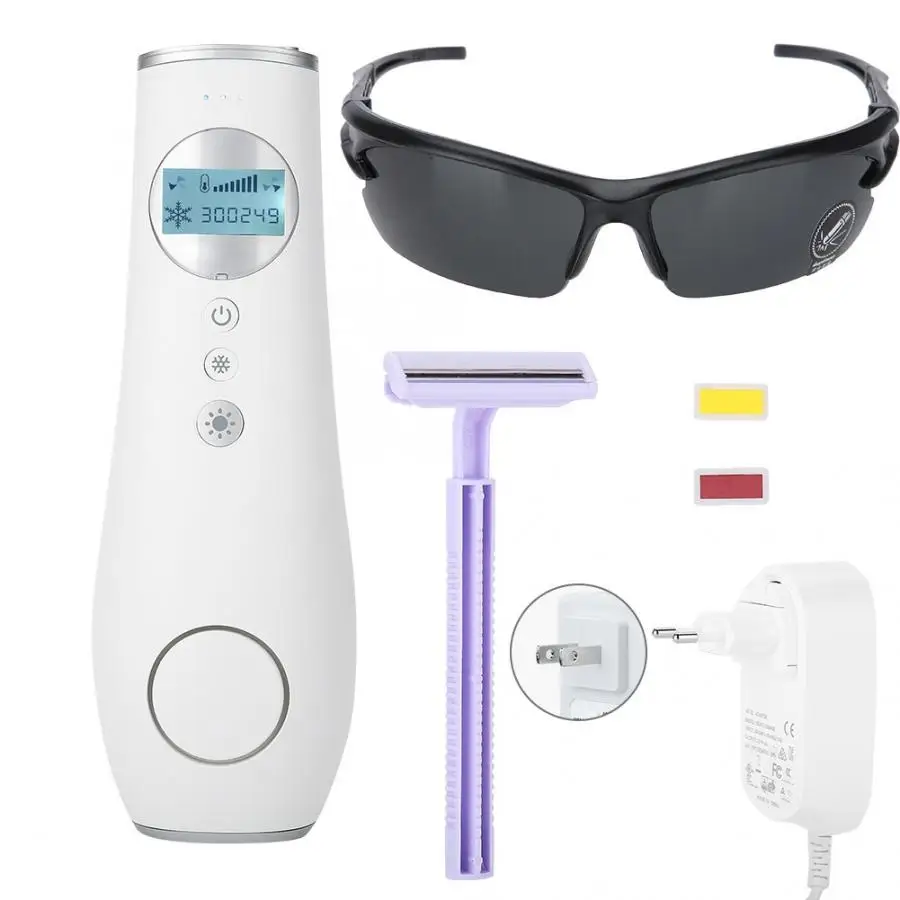 Photon Epilator Cool Painless Full Body Skin Rejuvenating Hair Removal Machine 100V-240V IPL epilator hair removal