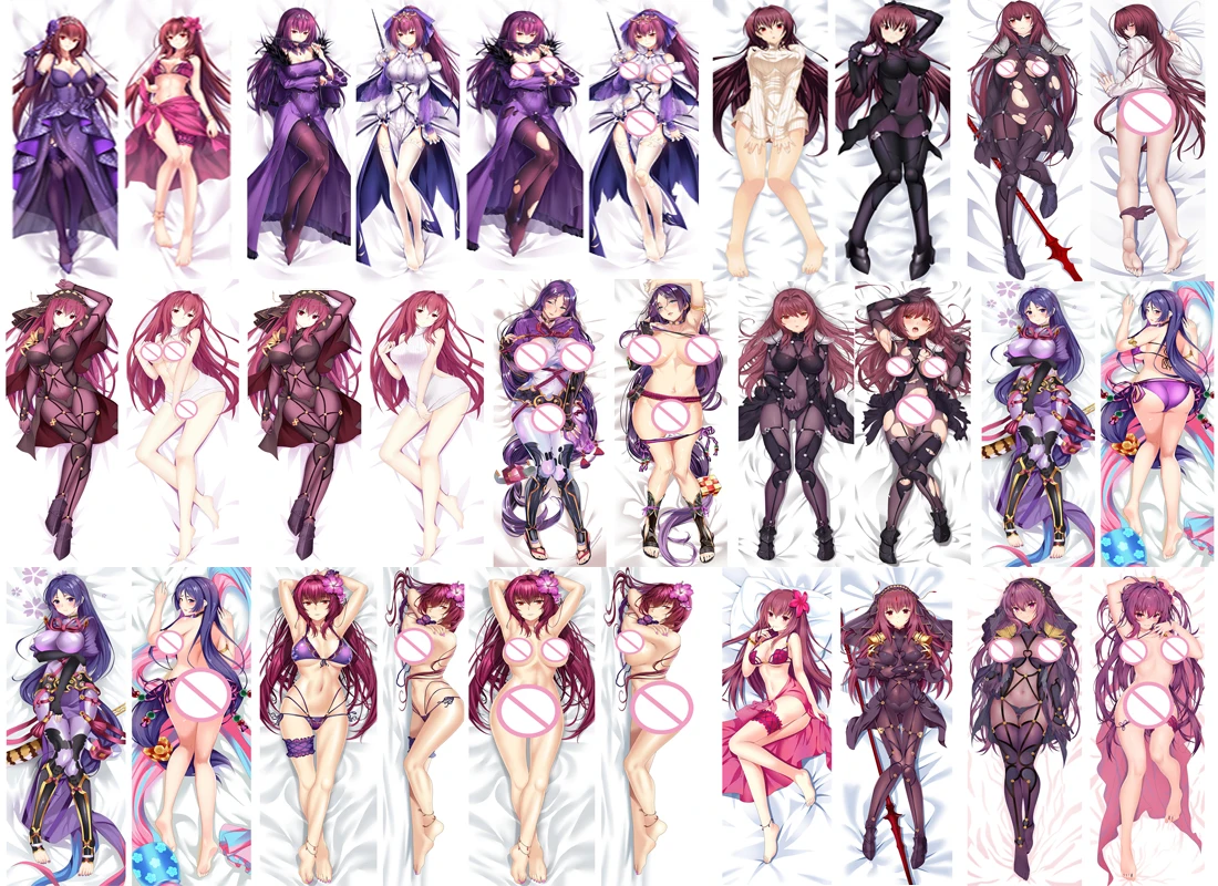 

September update Japan Anime Fate/Grand Order Servant Scathach otaku Dakimakura throw pillow cover case hugging Body pillowcase