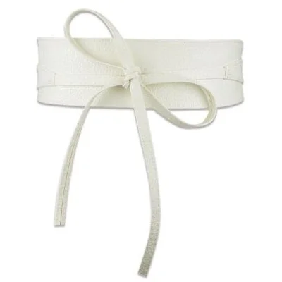 white wide 6.5cm Корсет, широкие пояса из искусственной кожи, пояс для похудения, для женщин, эластичный пояс на талии, cinto sobretudo feminin ceinture femme fajas - Цвет: white wide 6.5cm