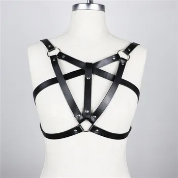 

Harness Pentagram Lingerie Belts For Women Intimo Sexy Erotico The Shoulder Belt Pastel Goth Jartiyer Sexy Suspenders Pole Dance