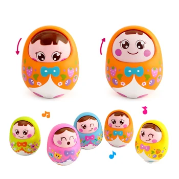 

Tumbler Swing Nod Vocal Toys Baby Toys Rattles Doll Sweet Bell Music toy Hobbies Roly-poly otamatone Children's day Gifts