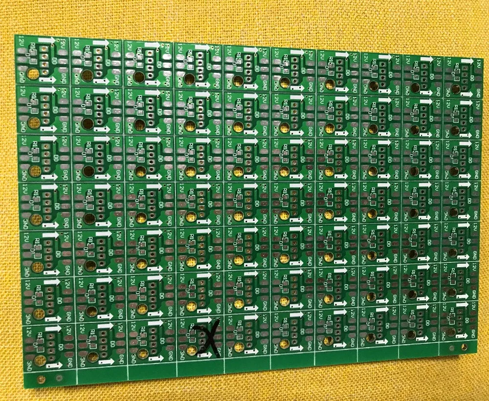 

DC12V WS2811 addressable pixel PCBA;without LED;square type